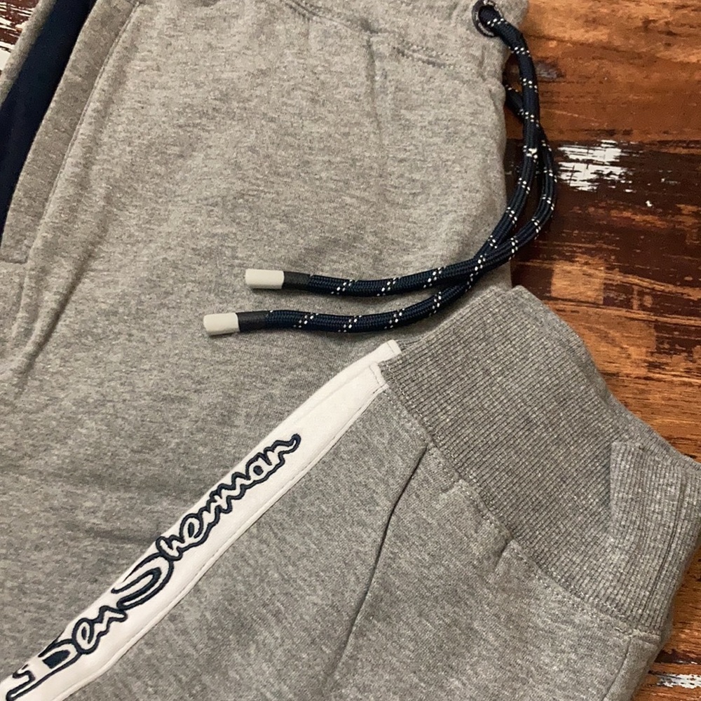NWT Ben Sherman Men’s Mod Fleece Joggers - Picture 11 of 13